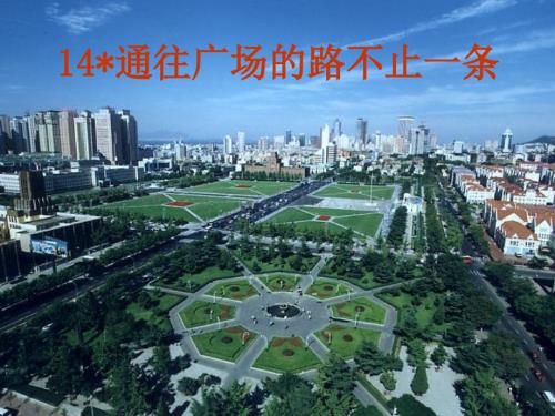 五年级语文通往广场的路不止一条2.ppt