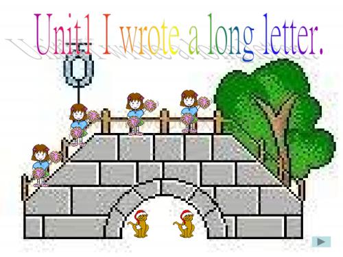 开心学英语六年级上册《Unit 1 I wrote a long letter》ppt课件之一.ppt