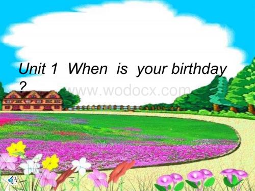 六年级英语when is your birthday课件2.ppt