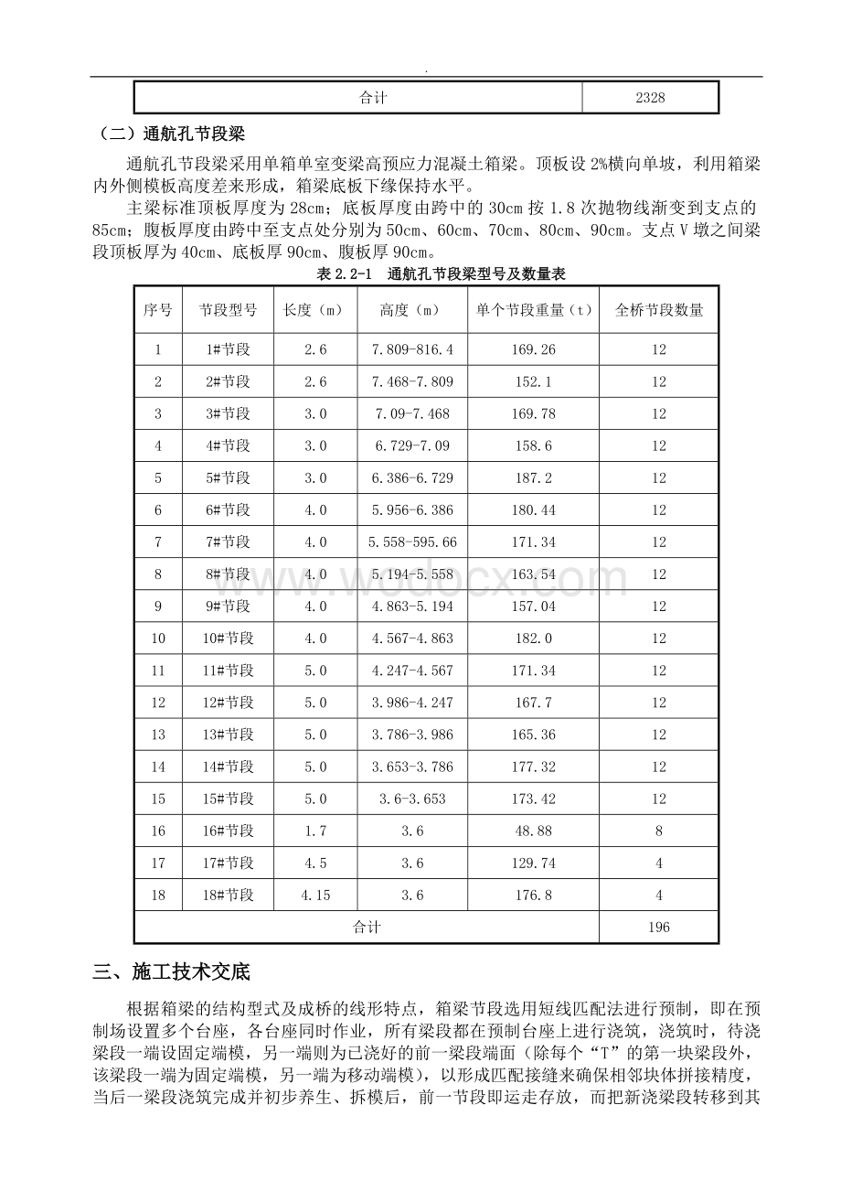 跨海大桥节段梁安全技术交底记录（一级）.doc_第3页