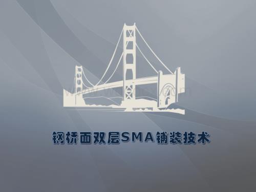 钢桥面双层SMA铺装技术.pptx