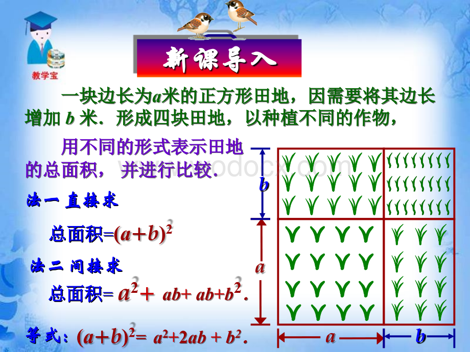 数学：辽宁省瓦房店市第八初级中学《15.2.2 完全平方公式》课件（人教版八年级上）.ppt_第1页