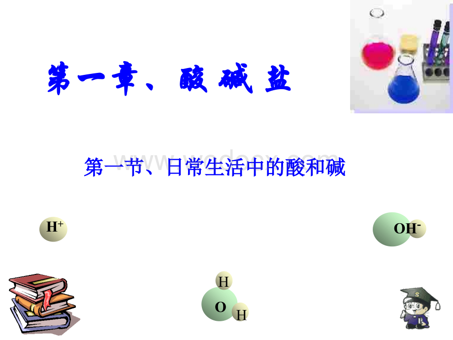 九年级科学日常生活中的酸和碱1.ppt_第1页