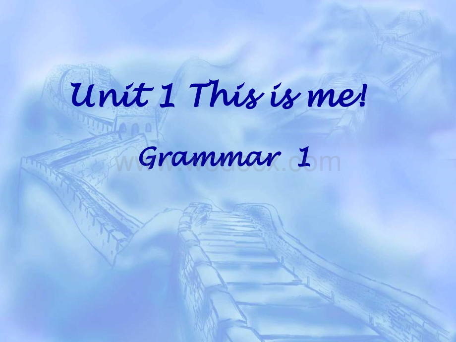 七年级英语上学期7A Unit1 Grammar牛津英语.ppt_第1页