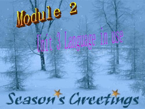 七年级英语上学期module2 languagein use外研英语.ppt