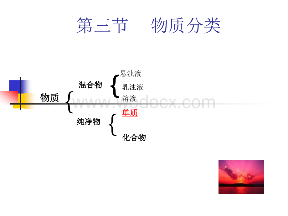 九年级科学物质分类.ppt_第1页