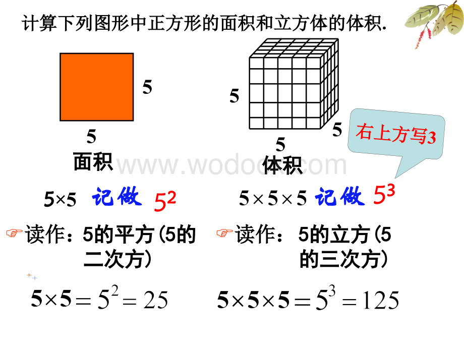 浙江省绍兴县杨汛桥镇中学七年级数学上册《2.5 有理数的乘方》课件.ppt_第2页