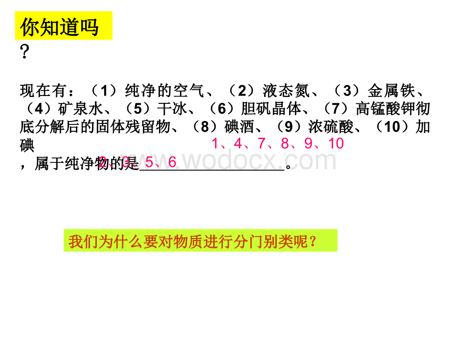 九年级科学物质的分类4.ppt_第2页