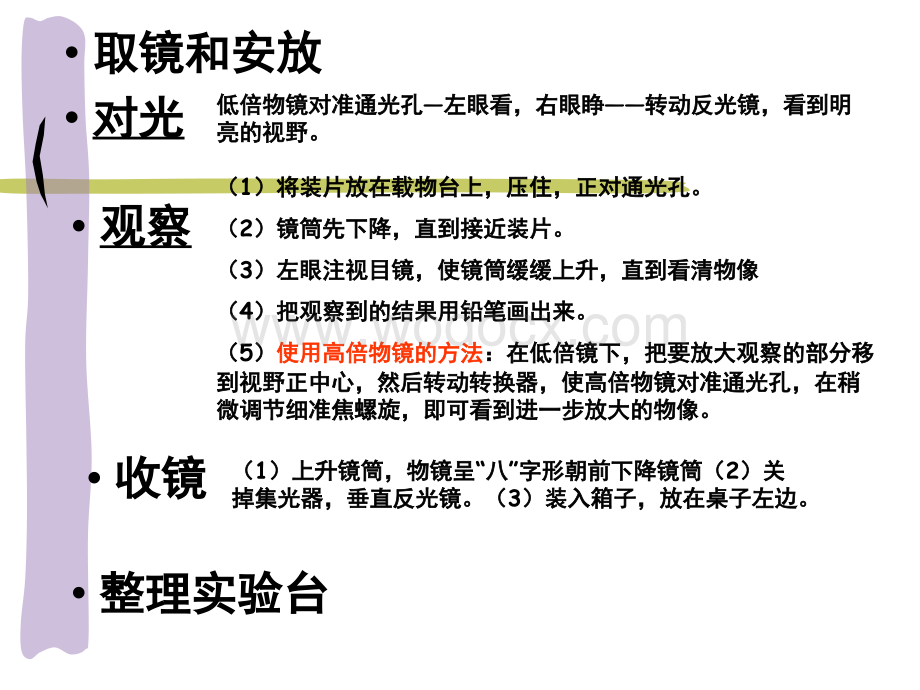 九年级科学显微镜的构造和使用方法.ppt_第3页