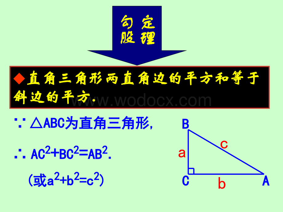 数学：江苏省南京市江宁区汤山中学《2.1勾股定理》（2）课件（苏科版八年级上）.ppt_第3页