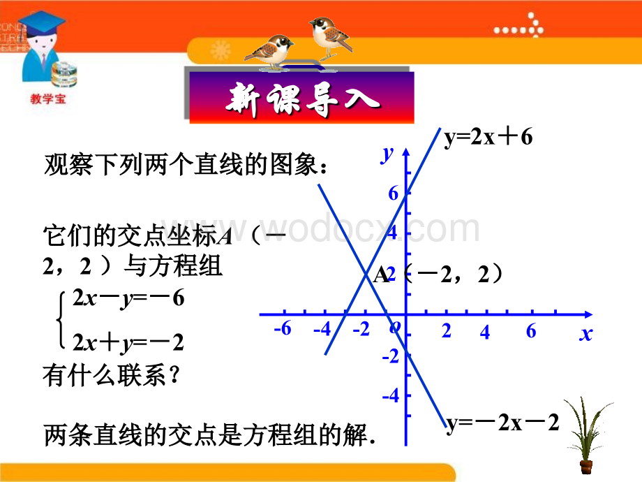 数学：辽宁省瓦房店市第八初级中学《14.3.3 一次函数与二元一次方程（组）》课件（人教版八年级上）.ppt_第1页