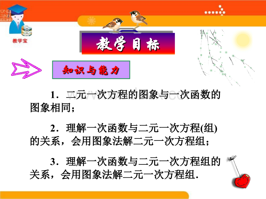 数学：辽宁省瓦房店市第八初级中学《14.3.3 一次函数与二元一次方程（组）》课件（人教版八年级上）.ppt_第3页