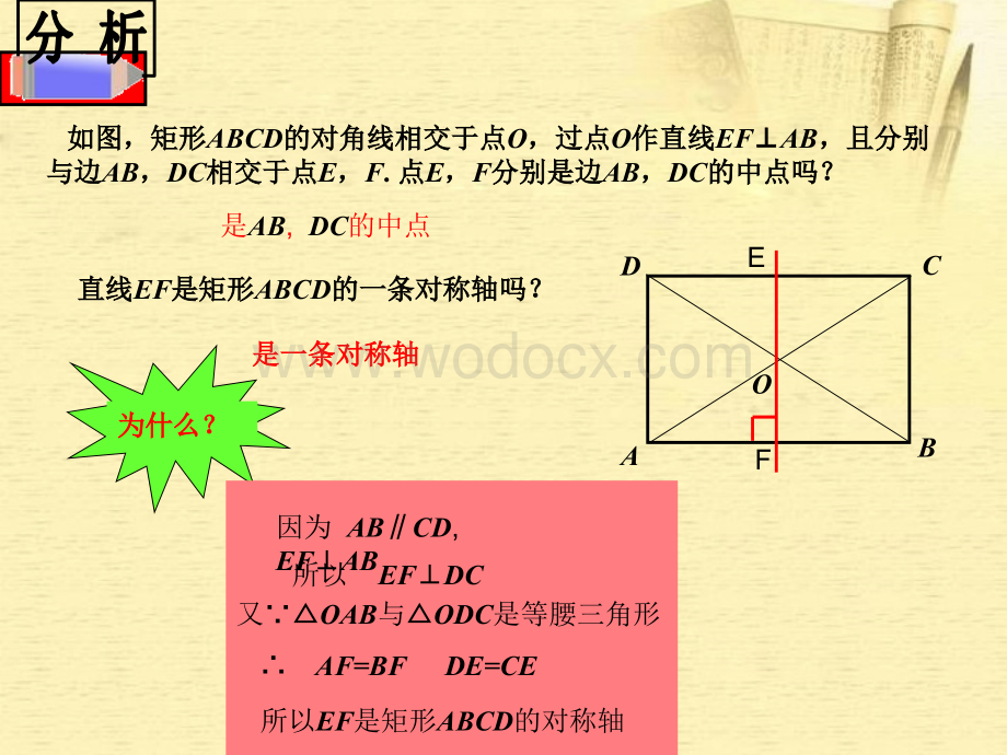 数学：湖南省邵阳五中《3.3矩形（第2课时）》课件（湘教版八年级下）.ppt_第3页