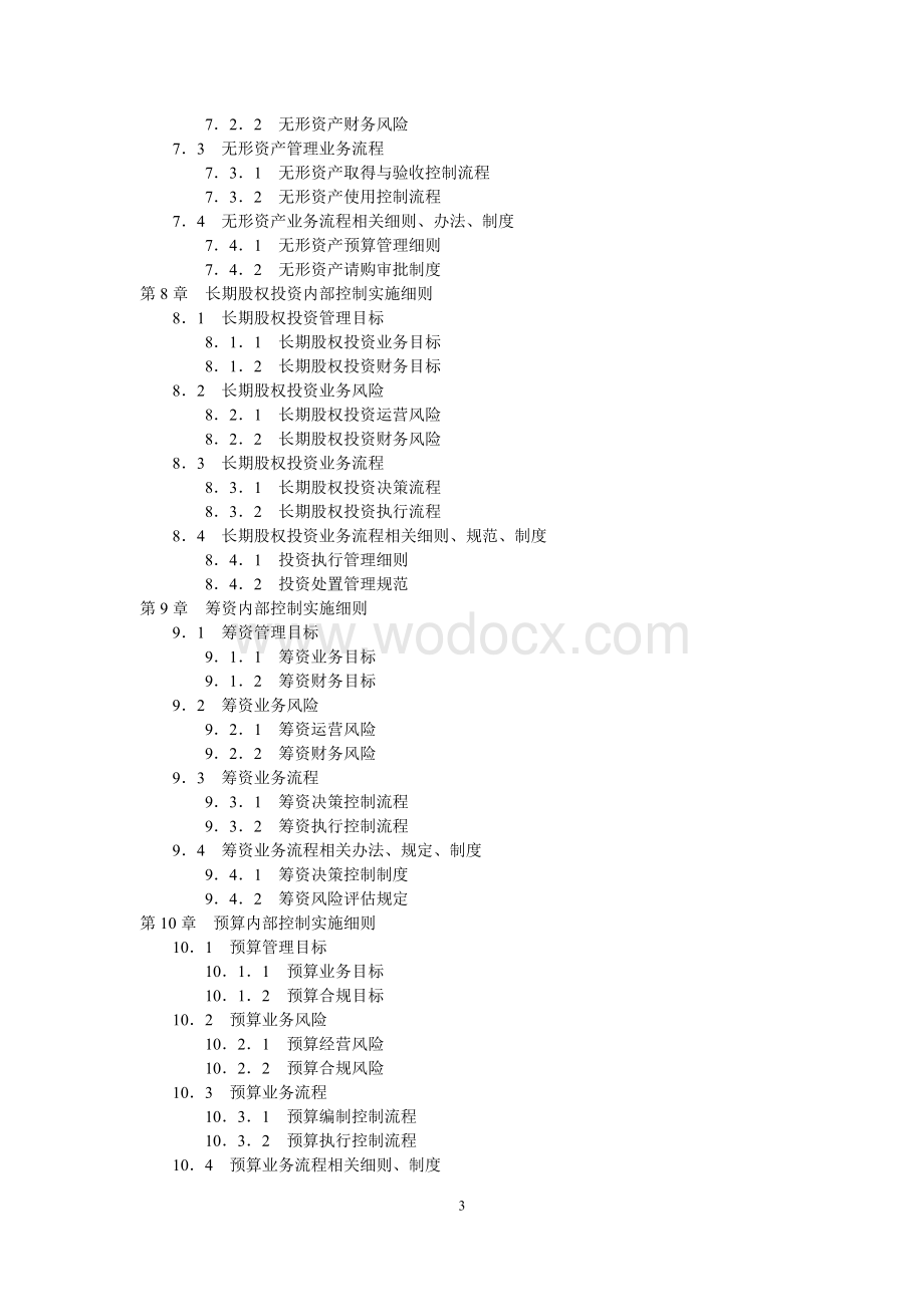 建筑企业内部控制实施细则手册.docx_第3页