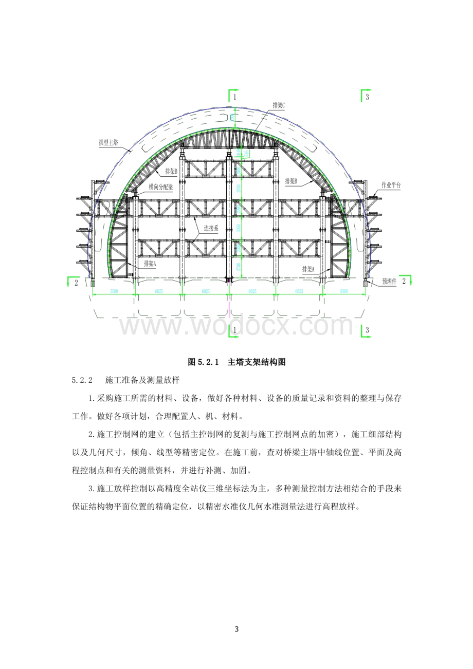 高寒地区预应力钢筋混凝土圆形拱塔施工工法.pdf_第3页