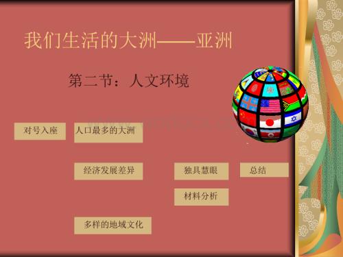 七年级地理人文环境1.ppt
