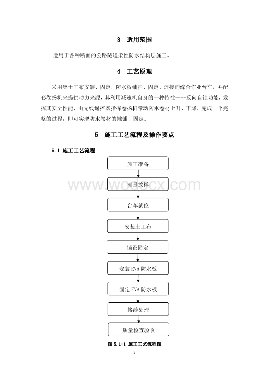 高速公路富水隧道宽幅防水结构层自动铺设施工工法.pdf_第2页