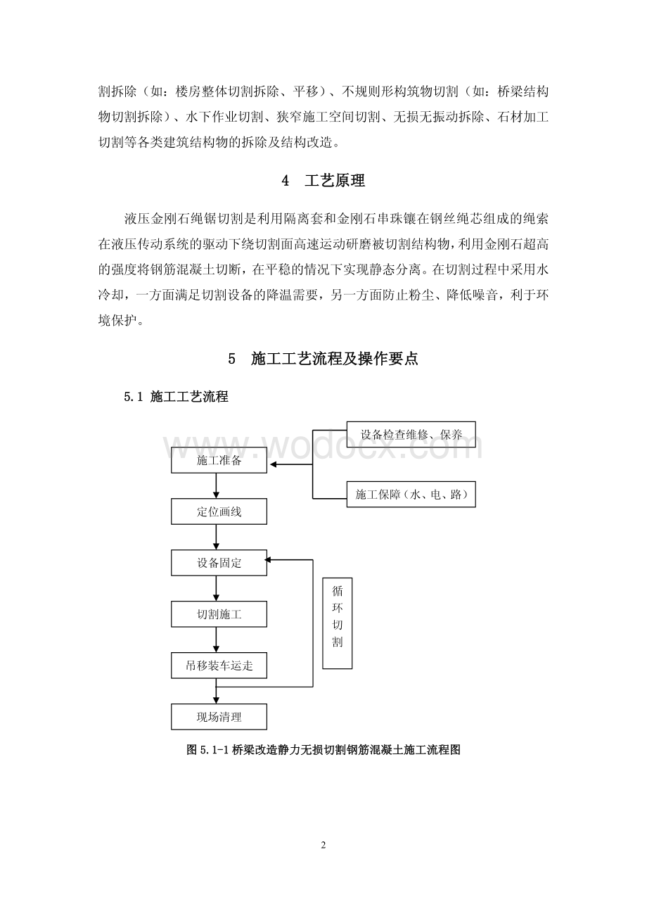 桥梁改造静力无损切割钢筋混凝土施工工法.pdf_第2页