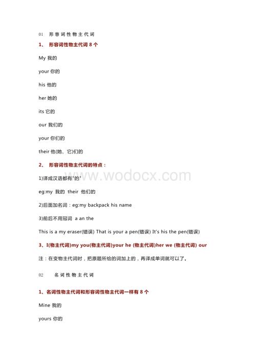 小学英语语法总结.docx