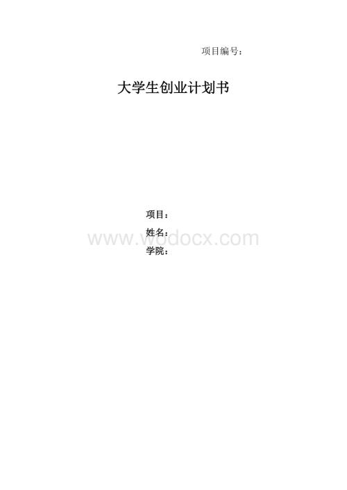 创意广告创业计划书.docx