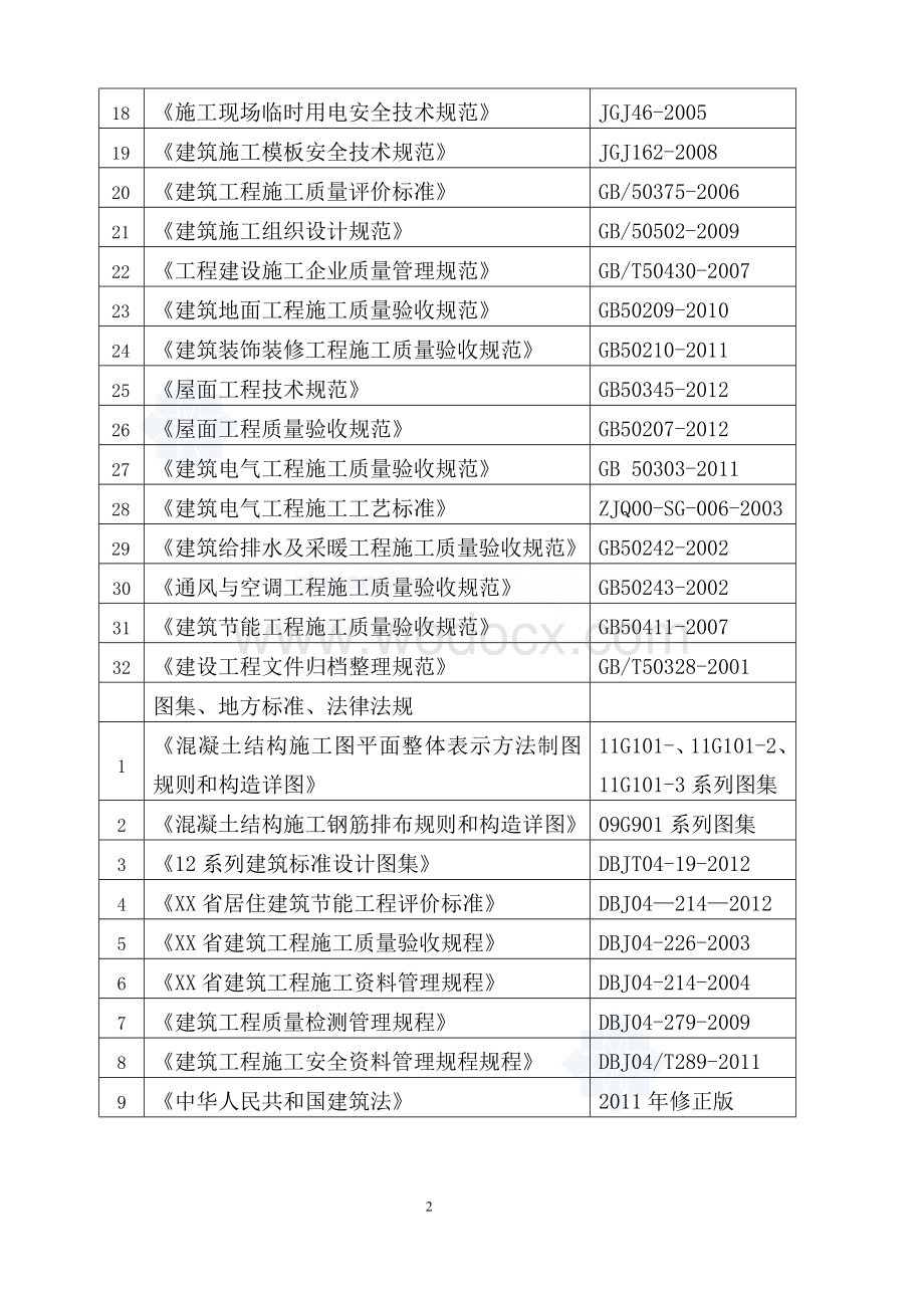 中学扩建框架结构教学楼施工组织设计方案.doc_第2页