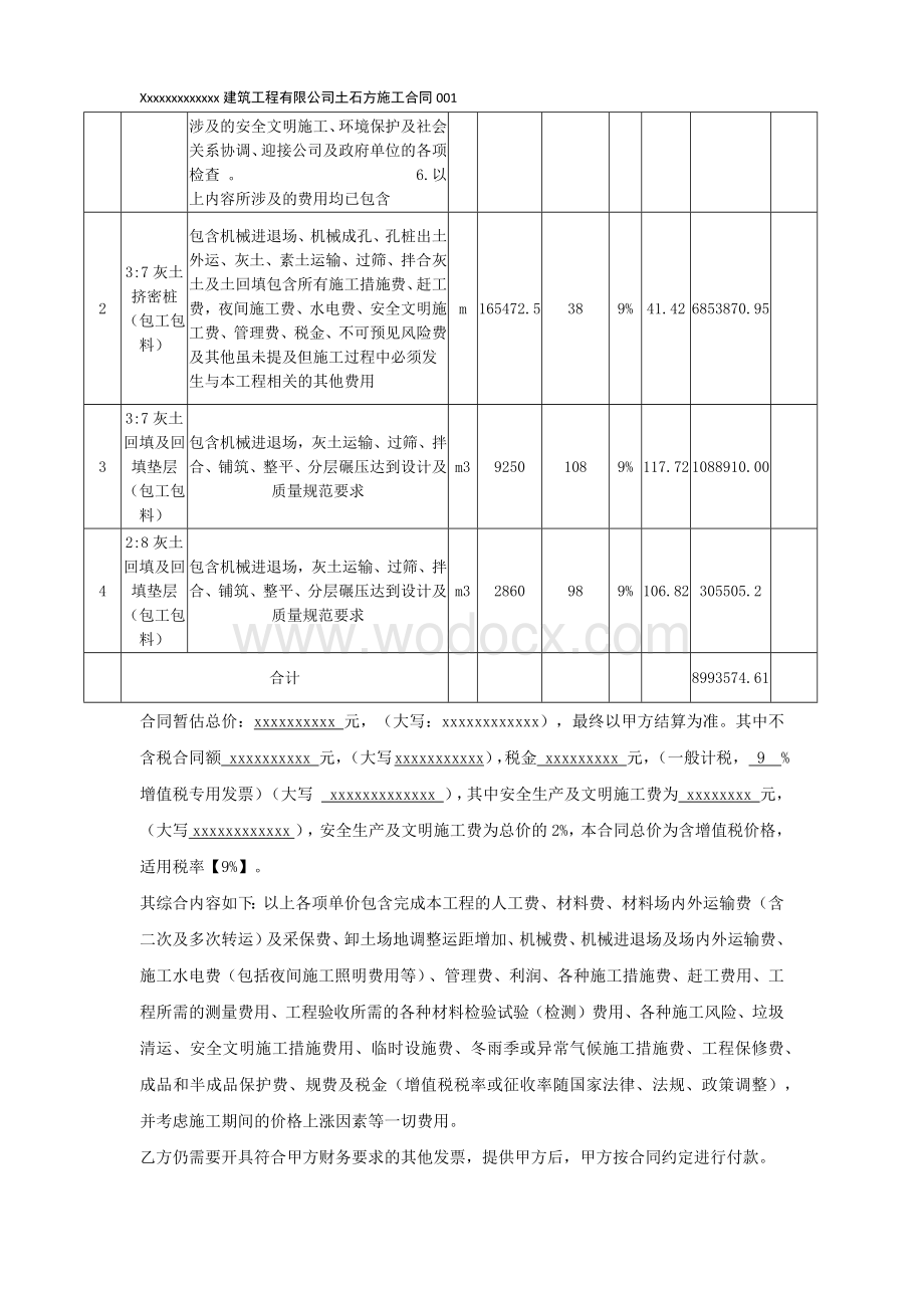 土方工程施工专业分包合同.docx_第3页