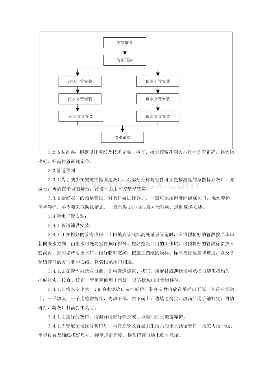 室内铸铁排水管道安装质量管理.doc_第2页