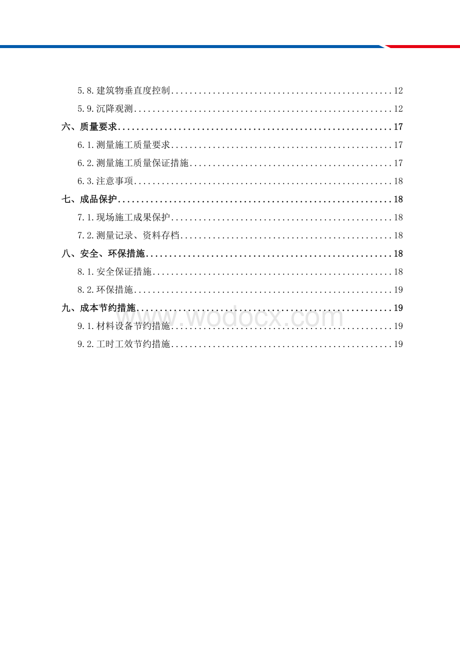 人工智能科技园安居工程项目测量施工方案.doc_第3页