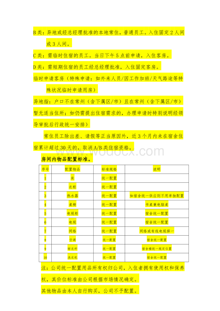 公司宿舍管理办法.pdf_第2页