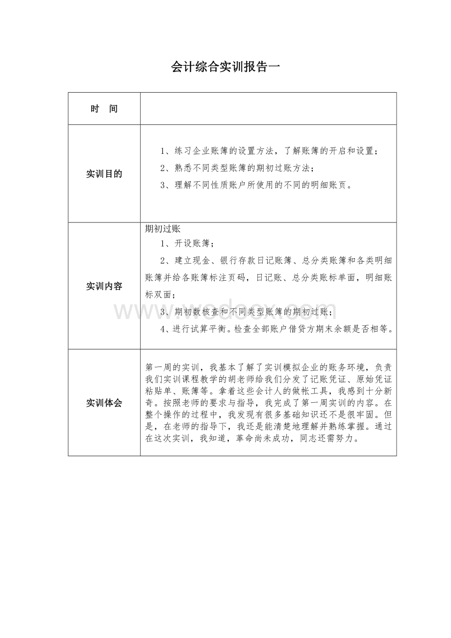 会计综合实训总结报告和总结范文.doc_第2页