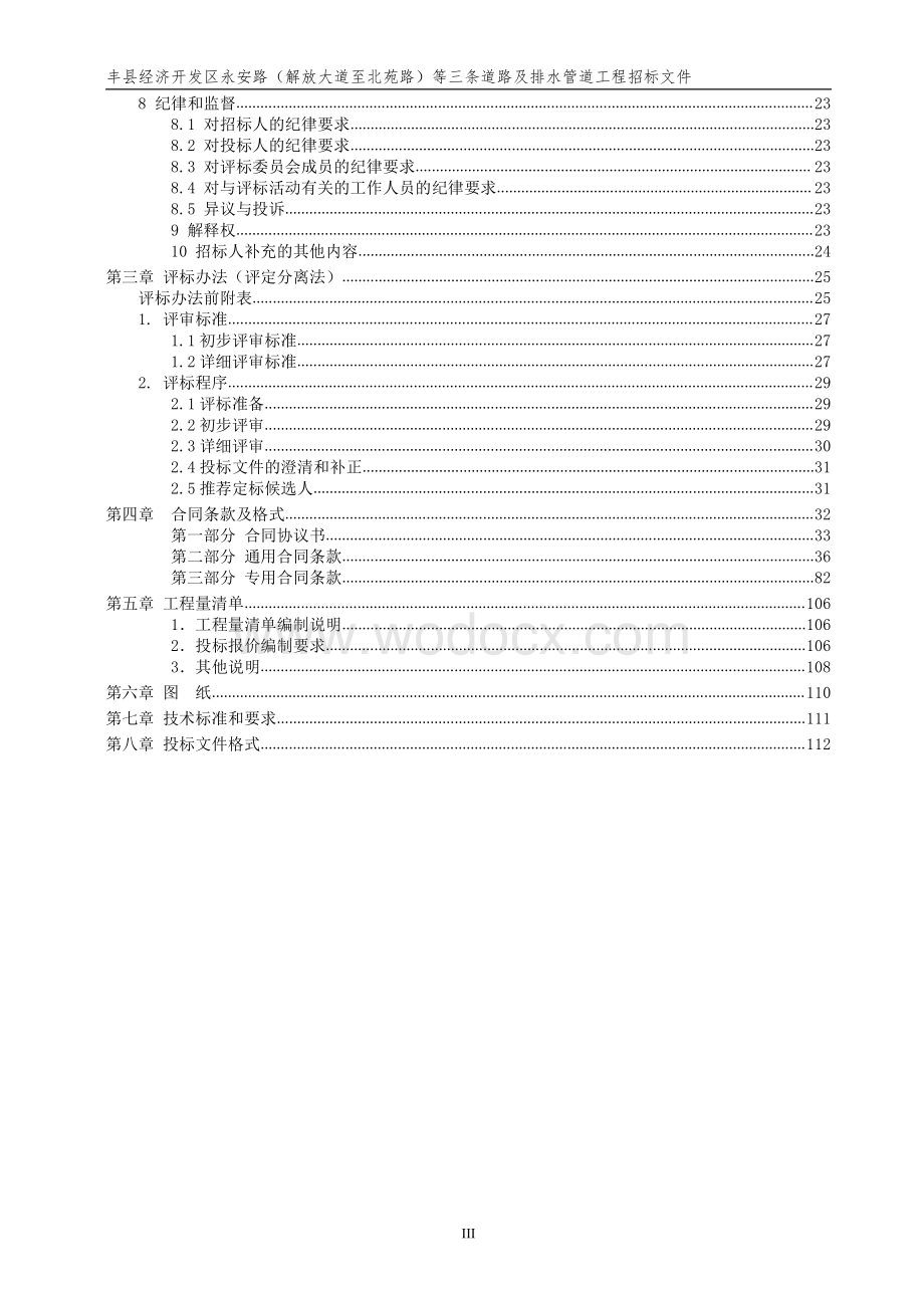 三条道路及排水管道工程招标文件.pdf_第3页