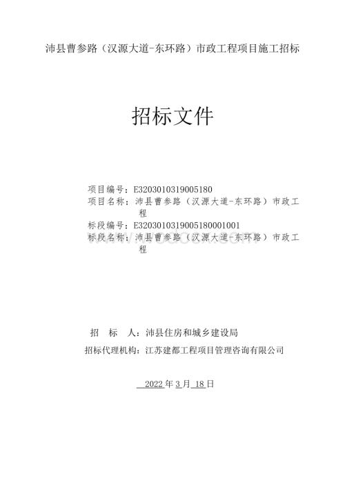 汉源大道-东环路市政工程招标文件.pdf