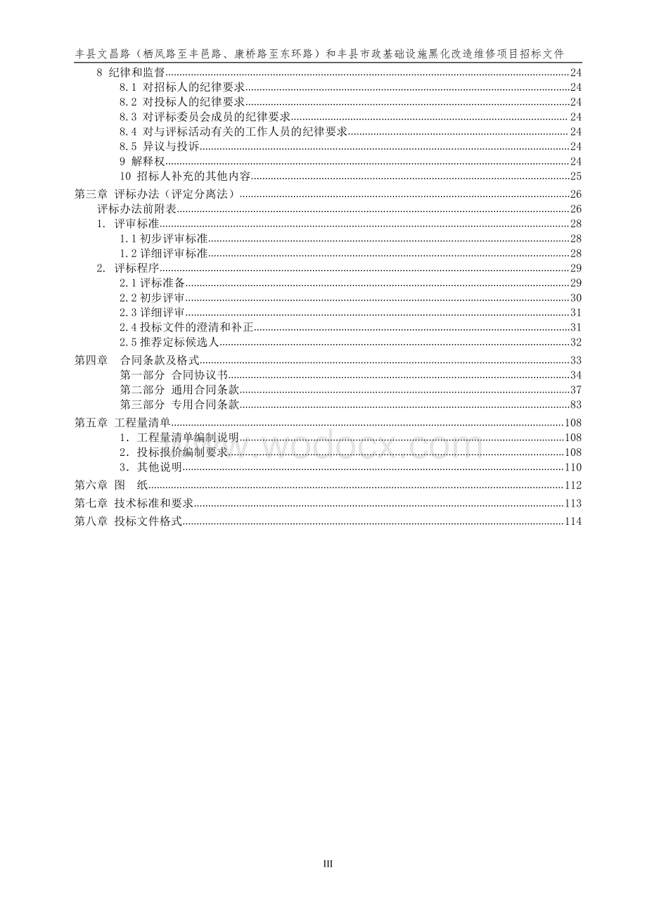 市政基础设施黑化改造维修项目招标文件.pdf_第3页