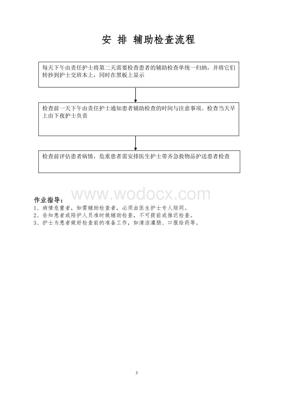 某大型医院护理日常工作流程.doc_第3页