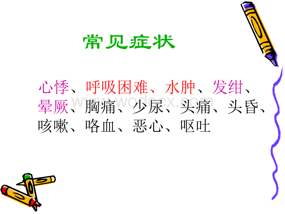 诊断学 循环系统疾病 症状学.ppt_第3页