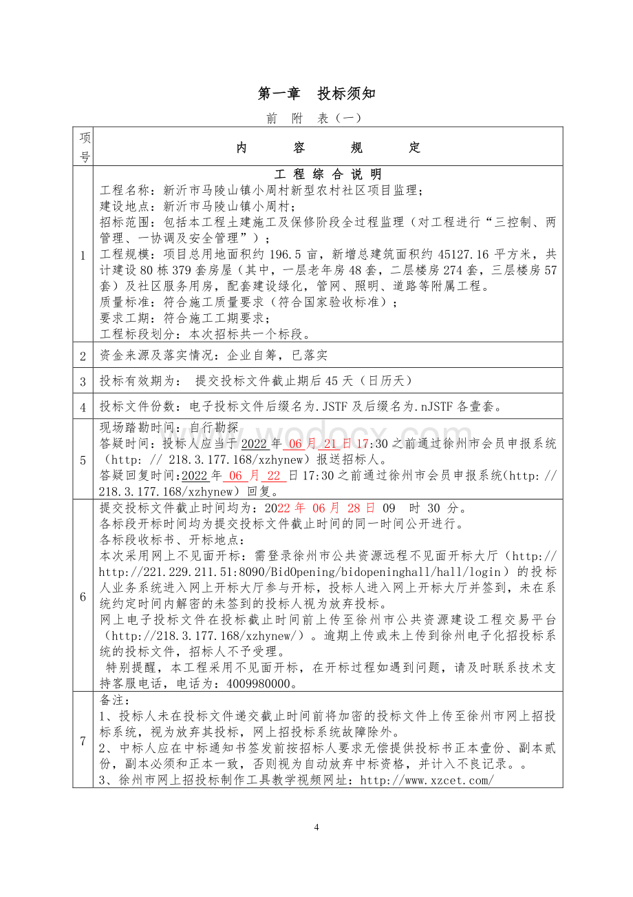 建设80栋新型农村社区监理项目招标文件.pdf_第2页