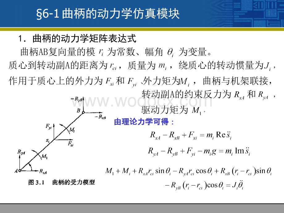 第6章 平面连杆机构的动力学分析.ppt_第3页