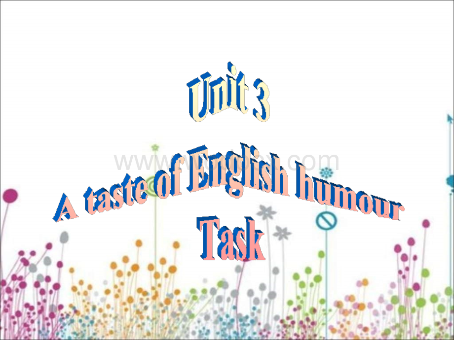 高一英语A taste of English humour课件8.ppt_第1页