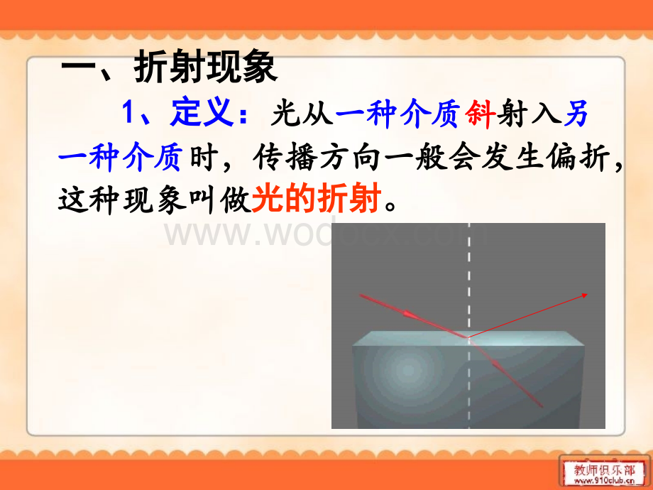 光的折射讲课Microsoft PowerPoint 演示文稿.ppt_第3页