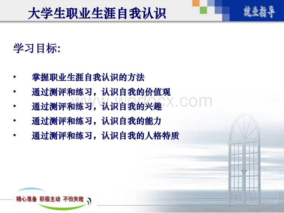 第三章大学生职业生涯自我认识.ppt_第1页