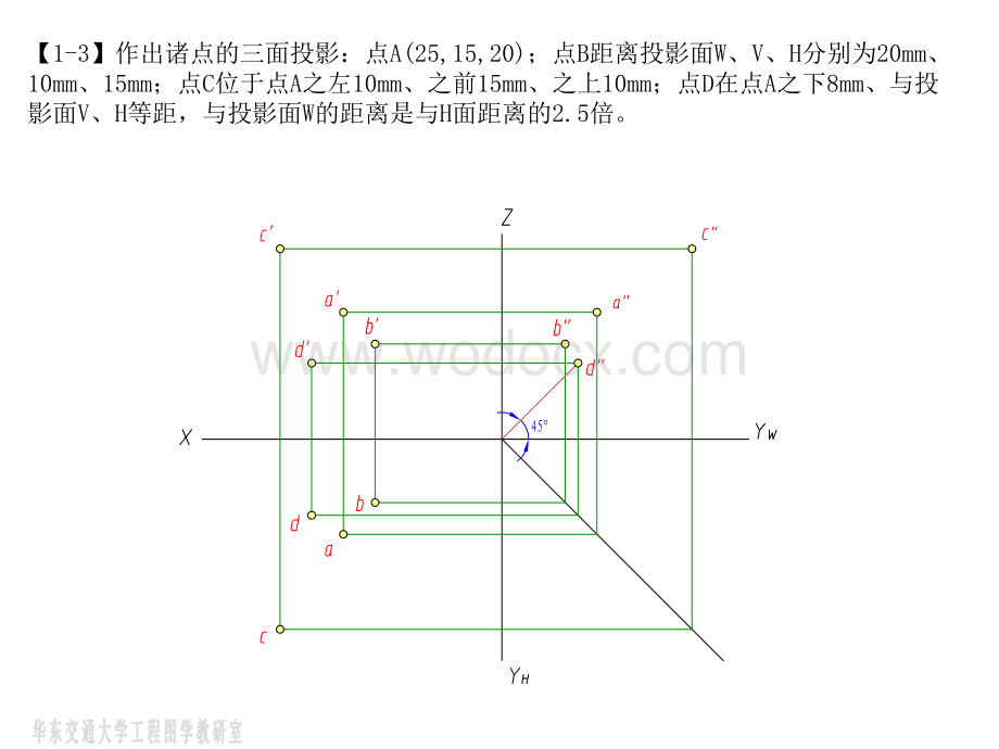 画法几何及土木工程制图习题集答案.ppt_第3页