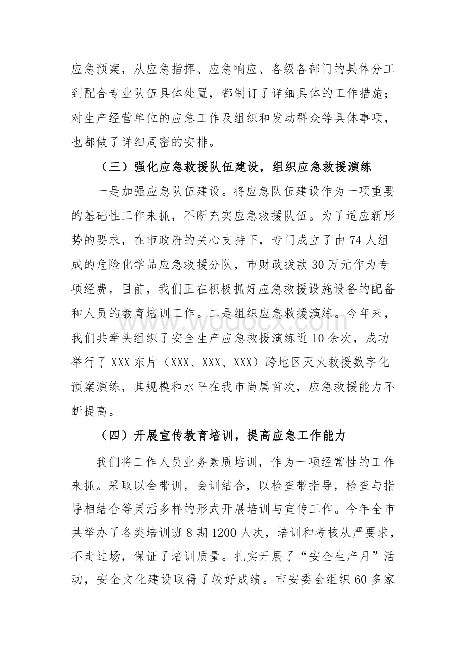 XX市安监局应急管理工作总结.doc_第2页