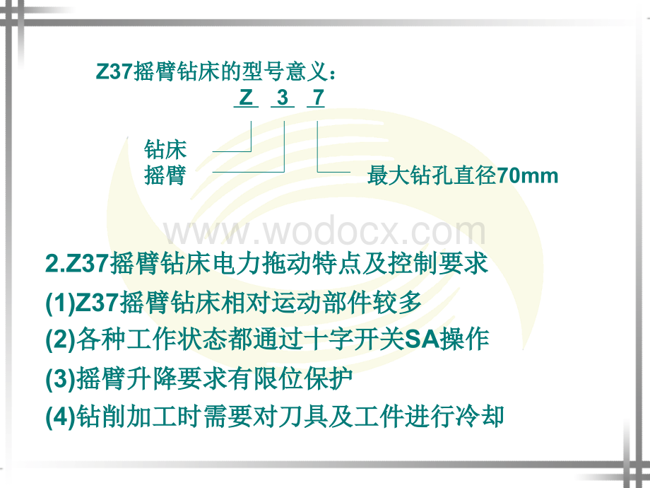 Z37和Z3050型摇臂钻床电气控制线路.ppt_第3页