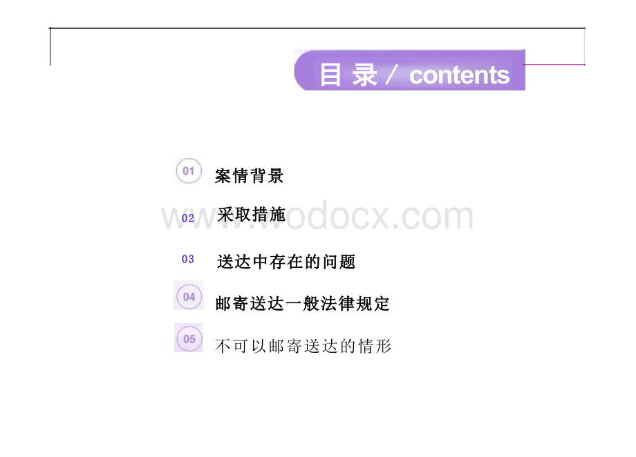 起邮寄送达纠纷中的法律问题.pptx_第1页