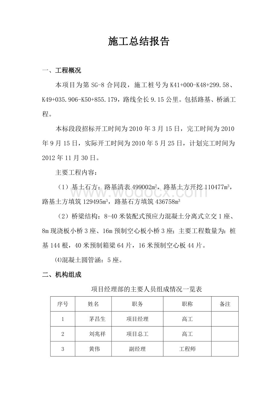 国道改建工程施工总结报告.doc_第2页