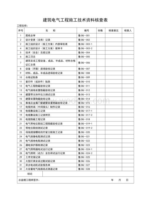 建筑工程施工技术资料管理规程.doc